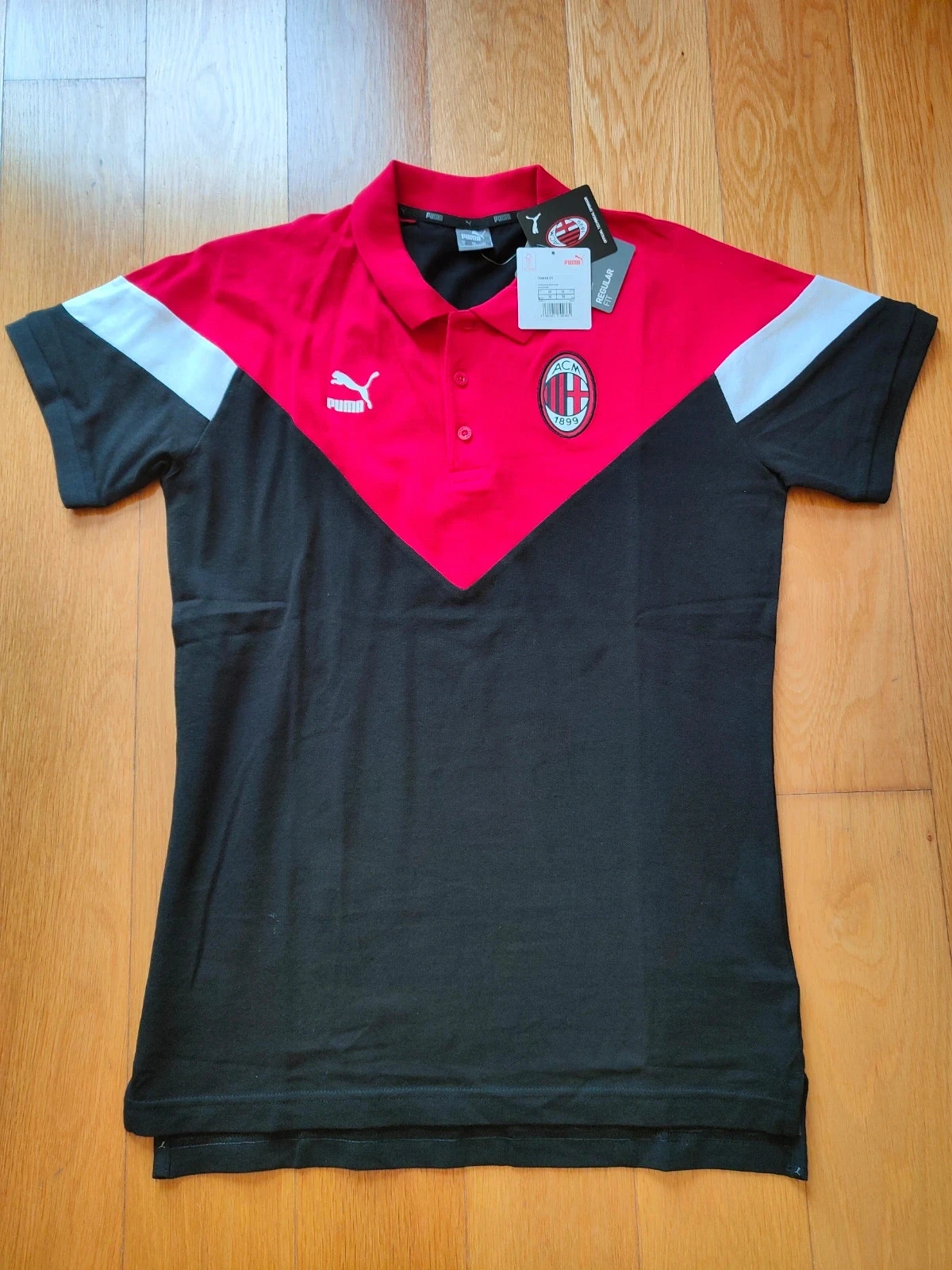 Men polo shirt Puma original AC Milan football new Iconic MCS special edition